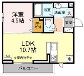 アビタシオン中央林間の物件間取画像